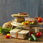 Lunch box personnalisée en verre et bambou 1L - Losi | pandacola - thumb - 5