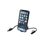 Câble de charge personnalisé 45W - Ontaria Enrouleur Bois | pandacola - thumb - 5