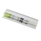 Mémos recyclés avec règle personnalisés 15 cm - Rigillo | pandacola - thumb - 2