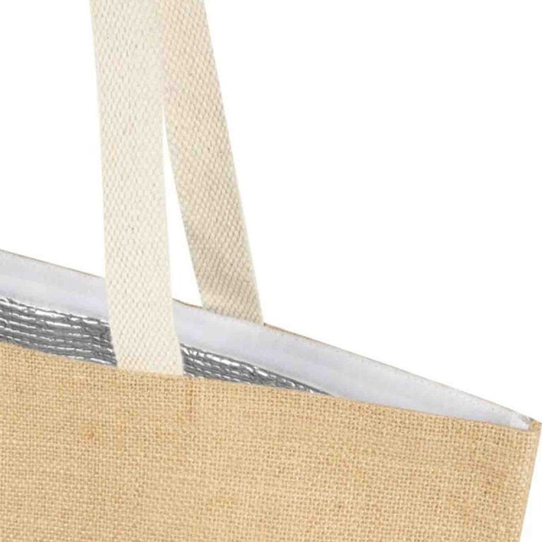Sac shopping isotherme personnalisé jute 300 gr/m² - Juke | pandacola - 3
