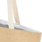 Sac shopping isotherme personnalisé jute 300 gr/m² - Juke | pandacola - thumb - 3