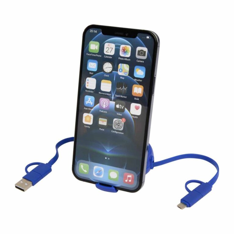 Câble de charge personnalisé 45W - Ontaria Enrouleur Alu | pandacola - 2