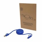 Câble de charge personnalisé 45W - Ontaria Enrouleur Alu | pandacola - thumb - 3