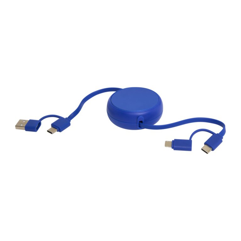 Câble de charge personnalisé 45W - Ontaria Enrouleur Alu | pandacola - 5