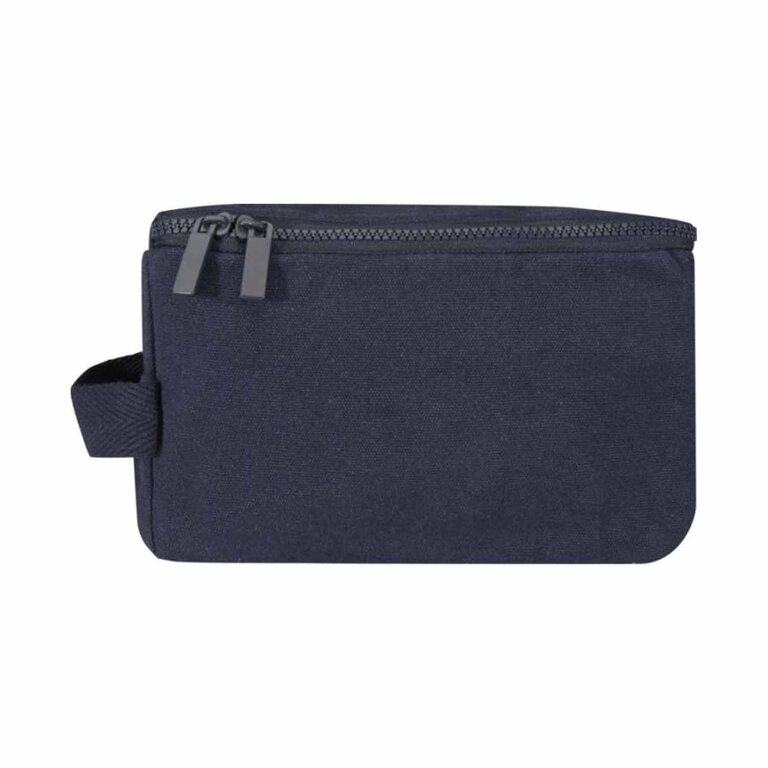 Trousse de toilette personnalisée en coton recyclé 500 gr/m² - Sefore | pandacola - 3