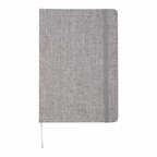 Carnet A5 personnalisé 160 pages lignées avec couverture en coton recyclé - Hilda | pandacola - thumb - 2