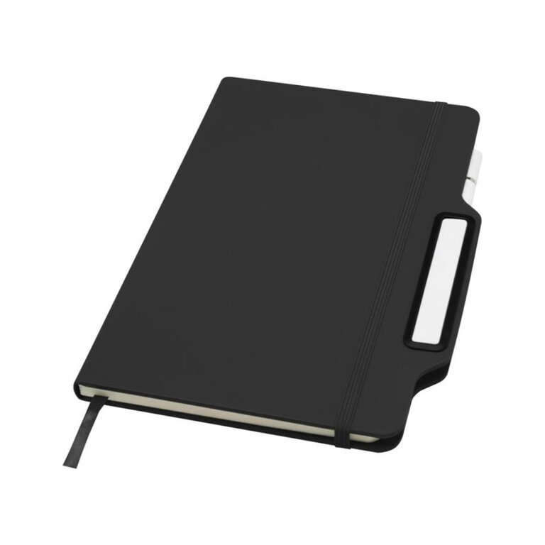 Carnet A5 personnalisé rigide 160 pages lignées avec stylo - Shawno | pandacola - 1