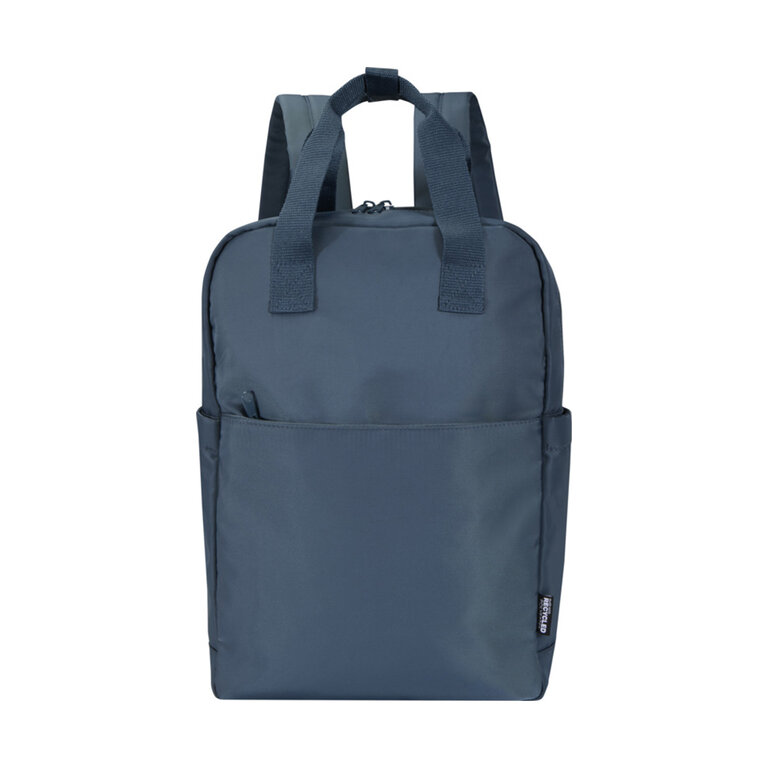 Sac à dos personnalisé en polyster recyclé aware - Teto | pandacola - 1
