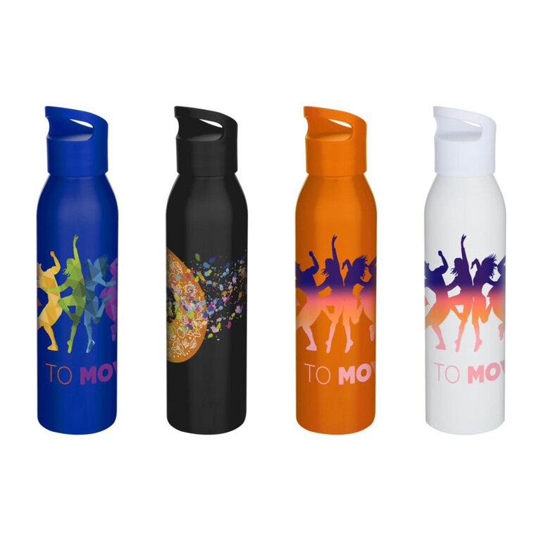 Bouteille personnalisée en acier recyclé avec poignée 650 ml - Simcoa | pandacola - 3