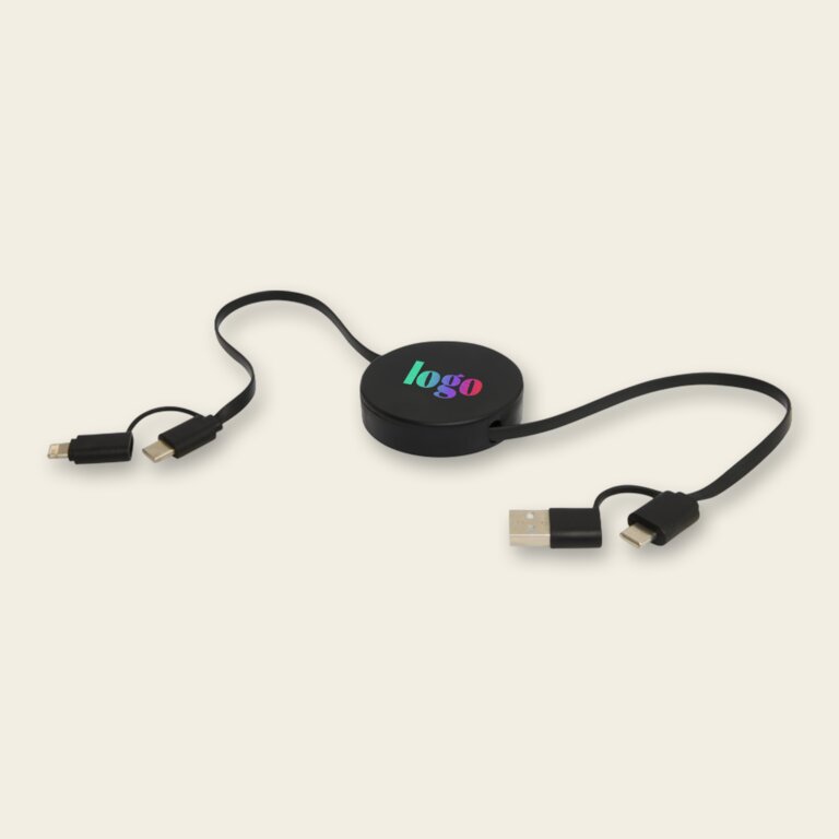 Câble de charge personnalisé 45W - Ontaria Enrouleur | pandacola