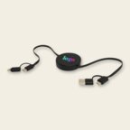 Câble de charge personnalisé 45W - Ontaria Enrouleur | pandacola - thumb