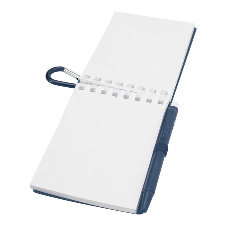 Bloc-notes à spirale personnalisable avec stylo 140 pages vierges - Lugo Mini | pandacola - 2