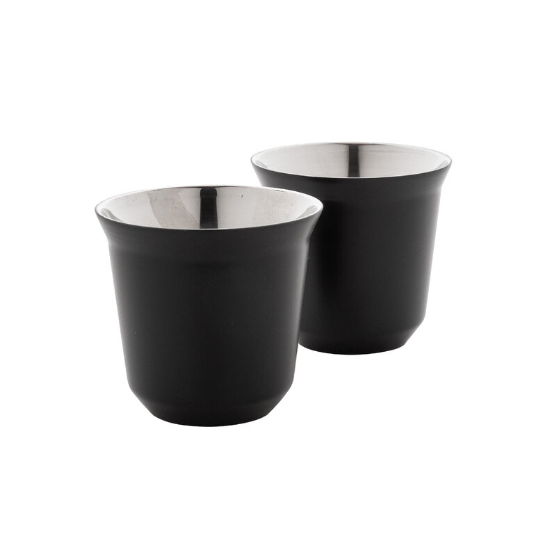 Set de tasses en acier personnalisé 80 ml - Tedoke | pandacola - 1