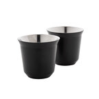 Set de tasses en acier personnalisé 80 ml - Tedoke | pandacola - thumb - 1