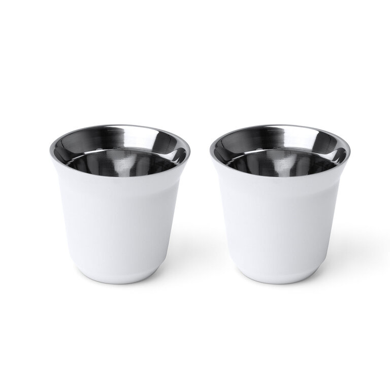 Set de tasses en acier personnalisé 80 ml - Tedoke | pandacola - 2