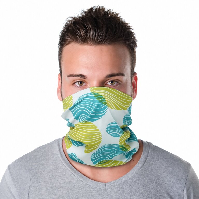 Cache cou en polyester 100% personnalisable 135 gr/m² - Larfou Europe Coolmax® | pandacola