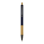 Stylo personnalisé en aluminium recyclé avec attribut bambou - Dane Dual | pandacola - thumb - 1