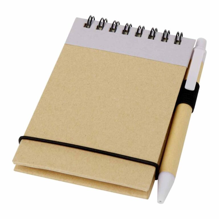 Bloc-notes personnalisé 80 pages lignées avec stylo bille - Papyrus 2 | pandacola - 1