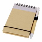 Bloc-notes personnalisé 80 pages lignées avec stylo bille - Papyrus 2 | pandacola - thumb - 1
