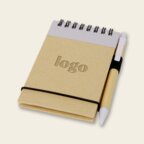 Bloc-notes personnalisé 80 pages lignées avec stylo bille - Papyrus 2 | pandacola - thumb