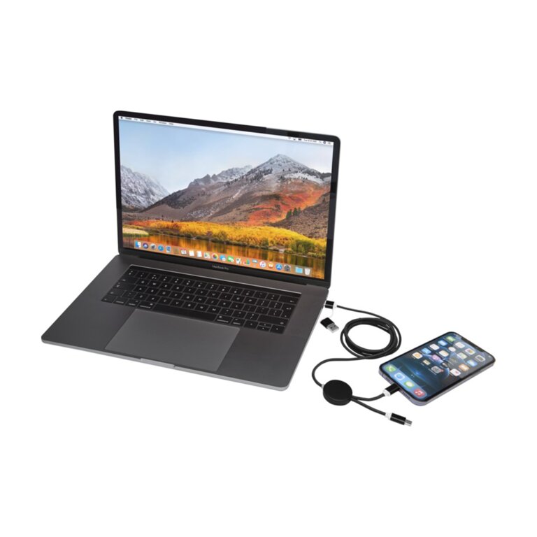 Câble de charge personnalisé 27W - Ontaria Long Alu | pandacola - 6