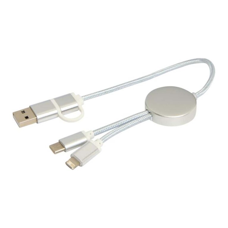 Câble de charge personnalisé 27W - Ontaria Court Alu | pandacola - 1