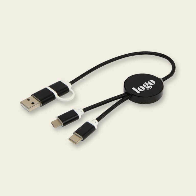 Câble de charge personnalisé 27W - Ontaria Court Alu | pandacola
