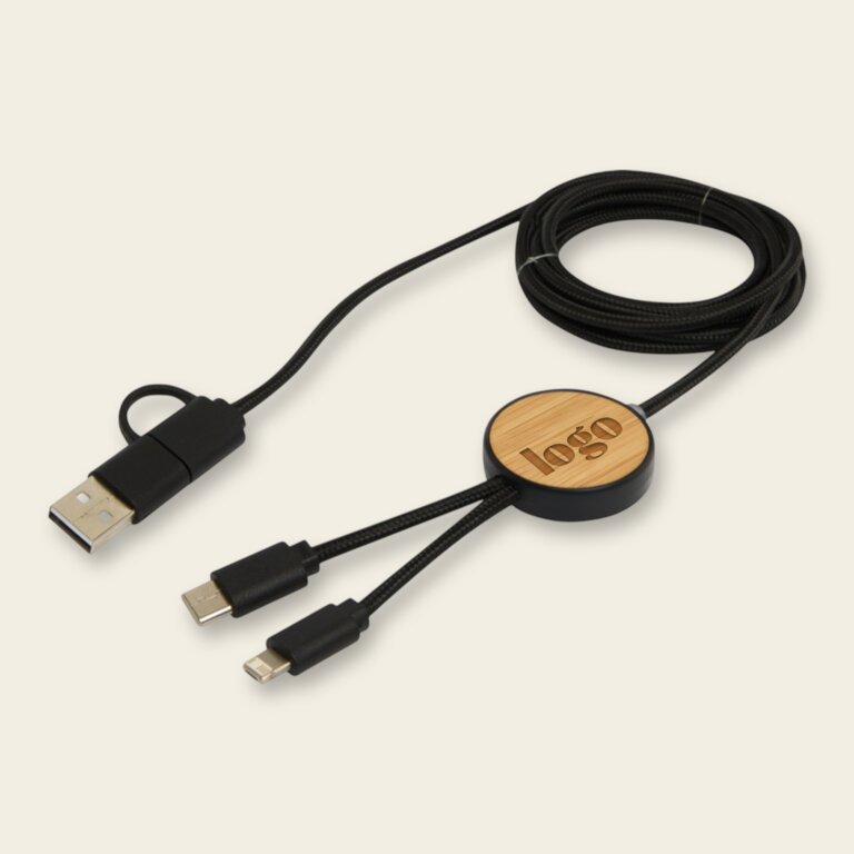 Câble de charge personnalisé 27W - Ontaria Long Bois | pandacola