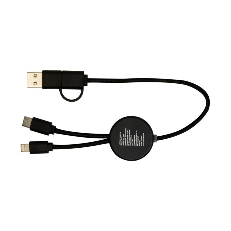 Câble de charge personnalisé 27W - Ontaria Court Bois | pandacola - 5