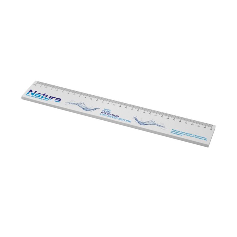 Mémos recyclés avec règle personnalisés 30 cm - Rigillo | pandacola - 3