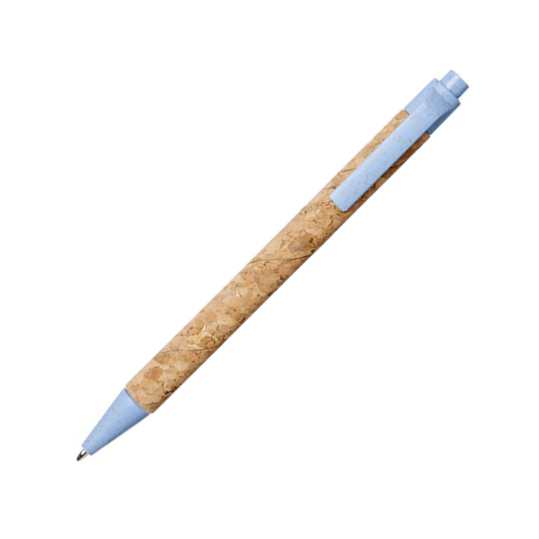 Stylo publicitaire composé à 50% de liège/paille mine noire - Montado | pandacola - 2