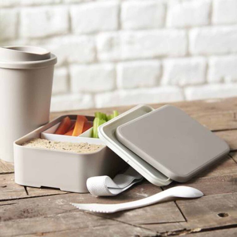 Lunchbox personnalisable bio à un compartiment 700 ml - Hutile Bio | pandacola - 2