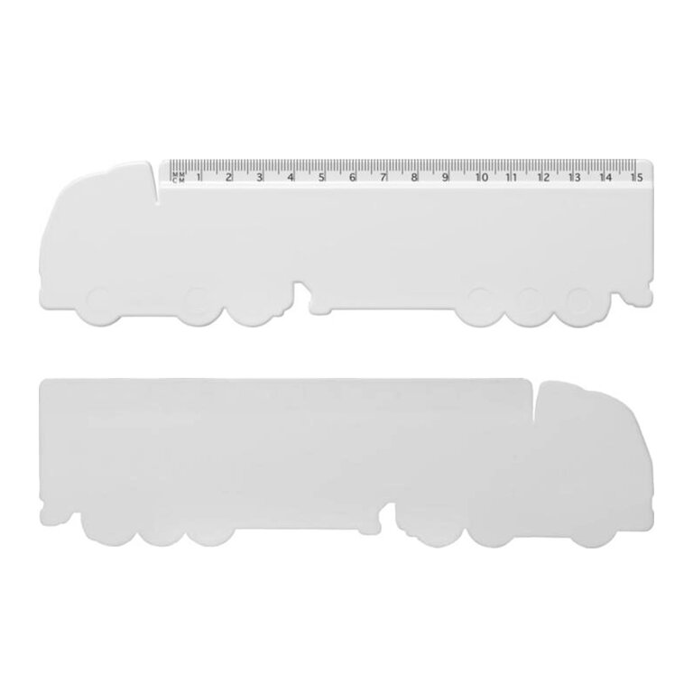Regle personnalisable 15 cm en forme de camion - Meck | pandacola - 2