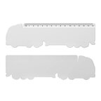 Regle personnalisable 15 cm en forme de camion - Meck | pandacola - thumb - 2