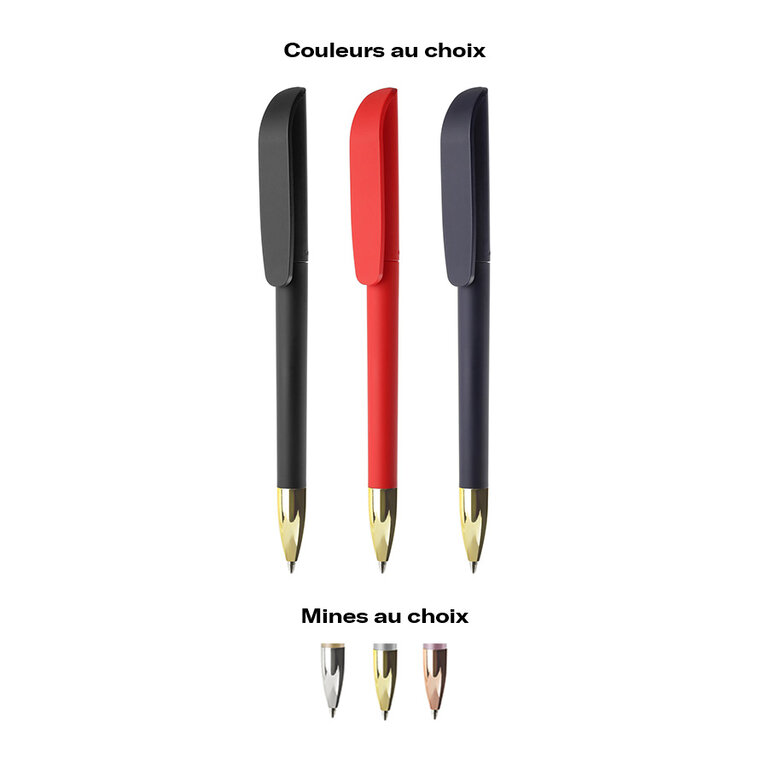Stylo à bille personnalisé BIC® - Super Clip Advance Soft | pandacola - 2