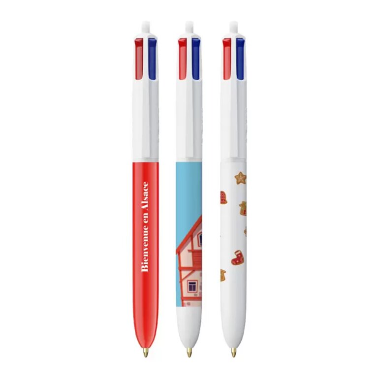 Stylo à bille personnalisé 4 couleurs BIC® - Alsace | pandacola - 2