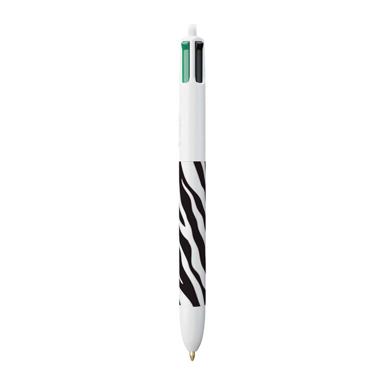 Stylo bille personnalisé BIC® - 4 Couleurs Animal | pandacola - 2