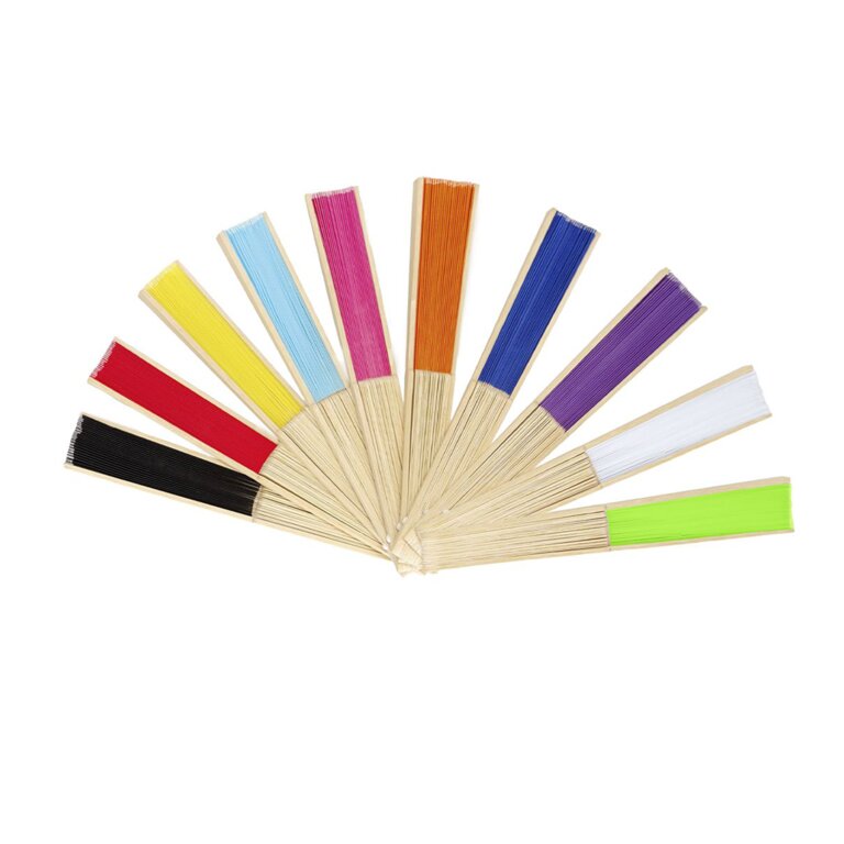 Eventail personnalisé en bambou et polyester - Rafresh Bambou 2.0 | pandacola - 3