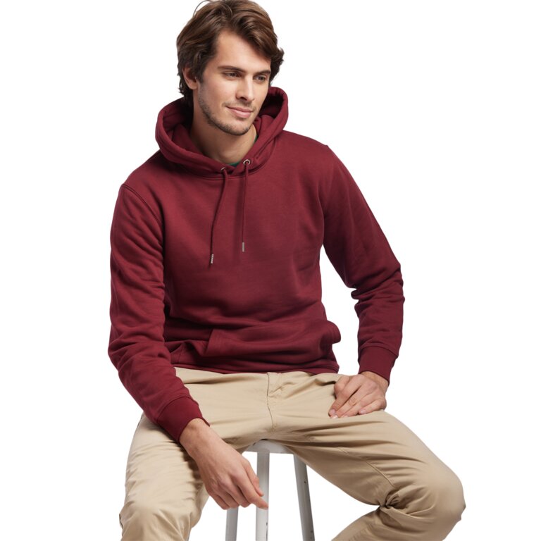 Sweat capuche personnalisable unisexe en coton bio 350 gr/m² les Filosophes® - Rousseau | pandacola