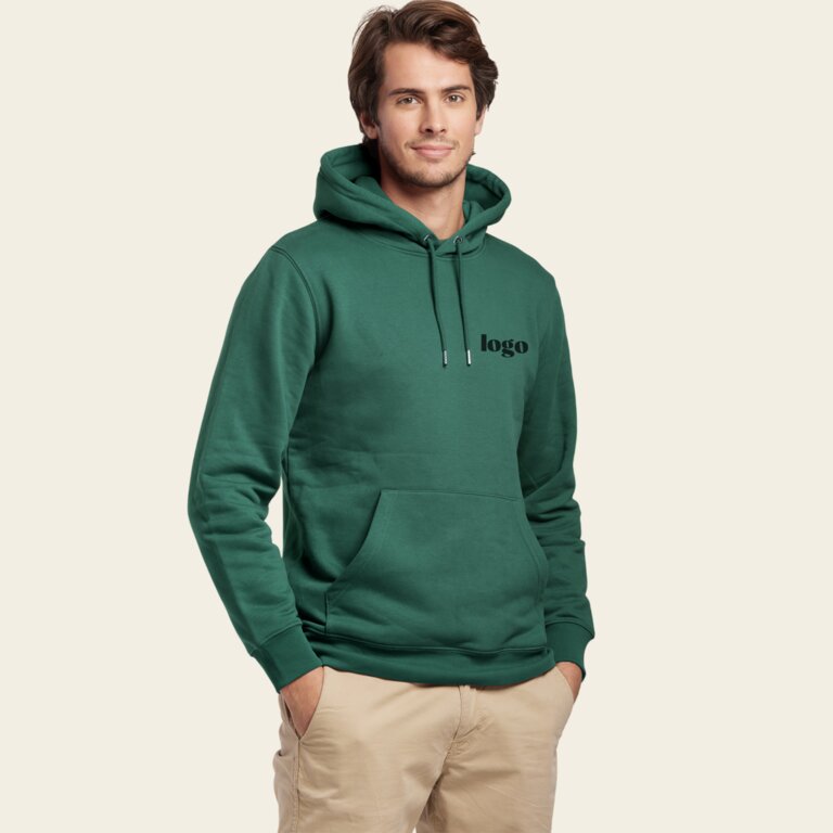 Sweat capuche personnalisable unisexe en coton bio 350 gr/m² les Filosophes® - Rousseau | pandacola