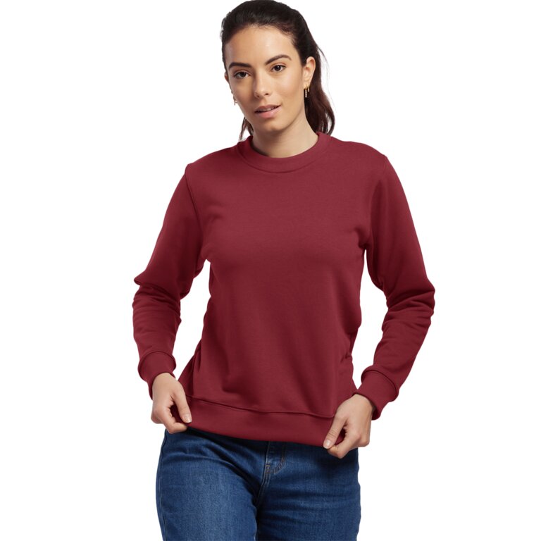 Sweat col rond personnalisable unisexe en coton bio 350 gr/m² les Filosophes® - Voltaire | pandacola - 1