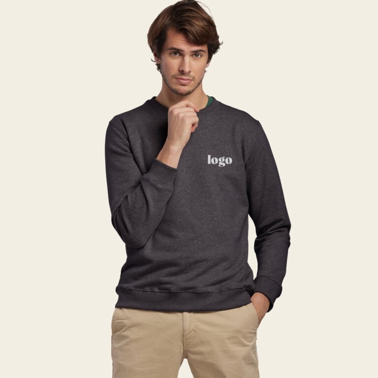 Sweat col rond personnalisable unisexe en coton bio 350 gr/m² les Filosophes® - Voltaire | pandacola