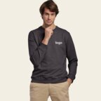 Sweat col rond personnalisable unisexe en coton bio 350 gr/m² les Filosophes® - Voltaire | pandacola - thumb