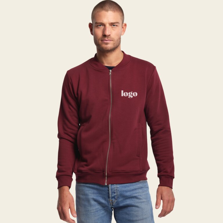 Veste Teddy unisexe en coton bio 350 gr/m² les Filosophes® - Camus | pandacola
