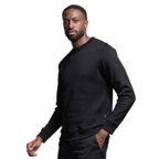 Sweat-shirt personnalisable unisexe en coton bio 280 gr/m²  les Filosophes® - Deleuze | pandacola - thumb - 2