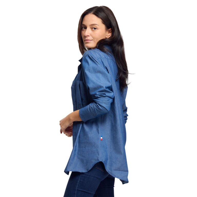 Chemise personnalisable femme en coton les Filosophes® - Arendt | pandacola - 2