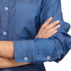 Chemise personnalisable femme en coton les Filosophes® - Arendt | pandacola - thumb - 3