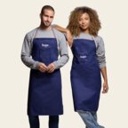 Tablier personnalisable en coton bio 280 gr/m² les Filosophes® - Escoffier | pandacola - thumb