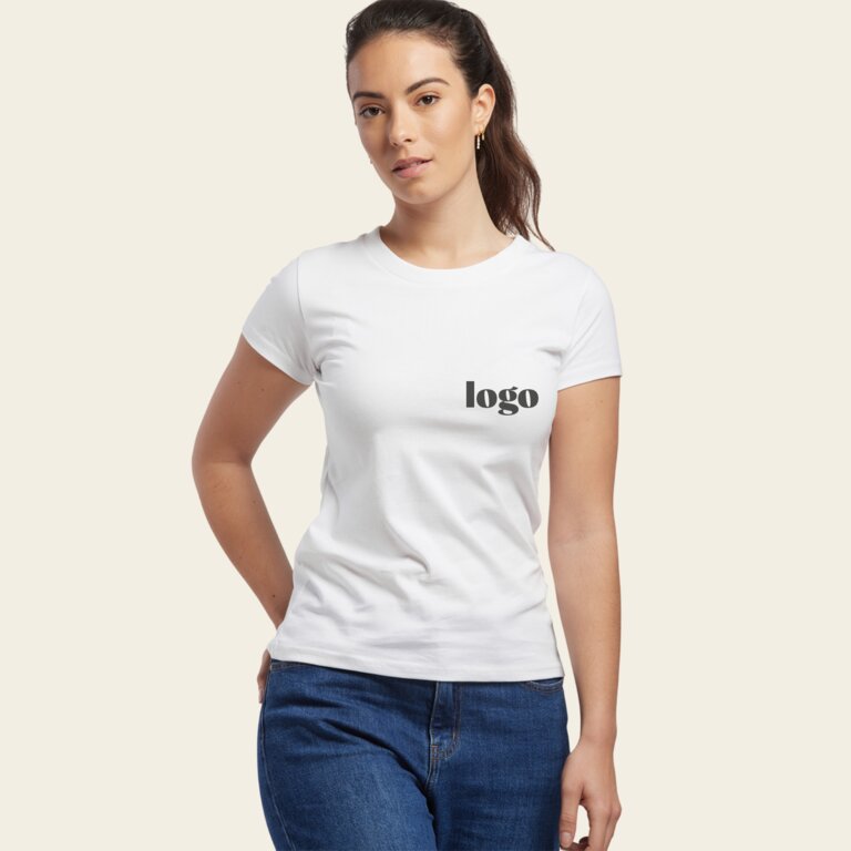 T-shirt personnalisable femme en coton bio 180 gr/m² les Filosophes® - Weil | pandacola