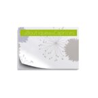 Mémos personnalisable rectangle 10 x 7,2 cm avec 25, 50 ou 100 feuilles - Ekri | pandacola - thumb - 1